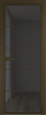 Алюминиевая дверь Profil Doors 5AX Деорэ Тонированное