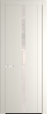 Межкомнатная дверь Profil Doors 1.8 P Lacobel Перламутровый лак Перламутр белый