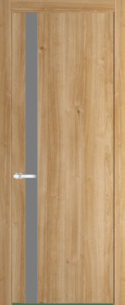 Межкомнатная дверь Profil Doors 18 NW Монохром серый Дуб Карамель