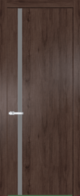Межкомнатная дверь Profil Doors 21 NW Монохром серый Дуб Тобакко