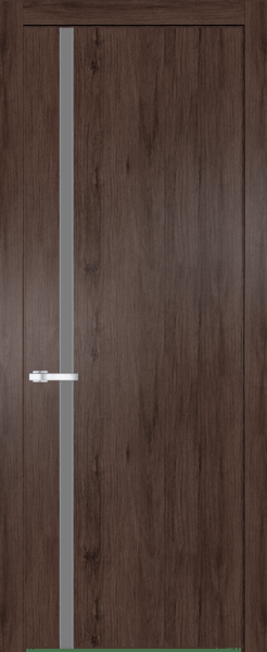 Межкомнатная дверь Profil Doors 21 NW Монохром серый Дуб Тобакко