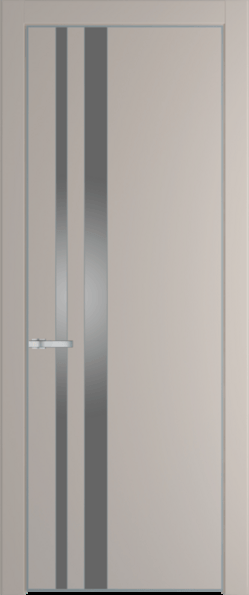 Межкомнатная дверь Profil Doors 20 PA Серебро Lacobel Серебряный лак Сэнд