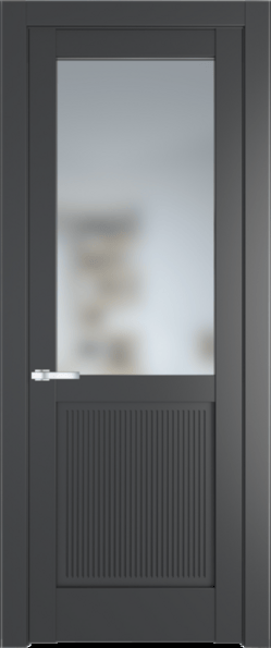 Межкомнатная дверь Profil Doors 2.2.2 PM Матовое Графит (Pantone 425С)