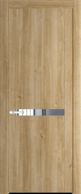 Межкомнатная дверь Profil Doors 1.4 N Зеркало Дуб Карамель