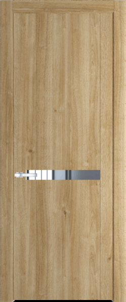 Межкомнатная дверь Profil Doors 1.4 N Зеркало Дуб Карамель