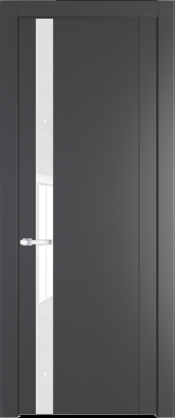 Межкомнатная дверь Profil Doors 1.2 P Лак классик Графит (Pantone 425С)
