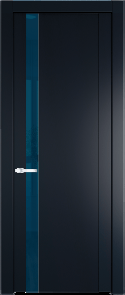 Межкомнатная дверь Profil Doors 1.2 P Зеркало Blue Нэви Блу (RAL 7016)