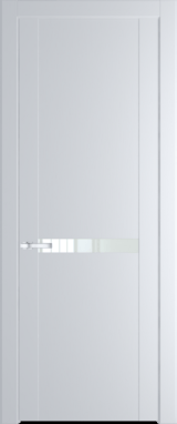 Межкомнатная дверь Profil Doors 1.4 P Lacobel Белый лак Вайт (RAL 110 96 02)