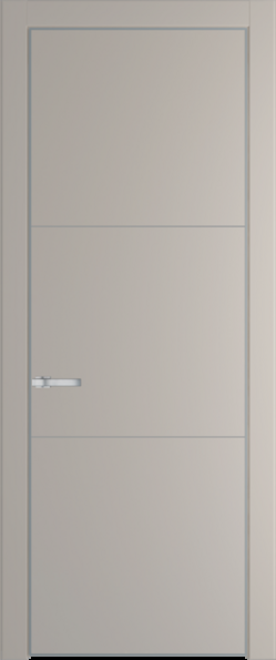 Межкомнатная дверь Profil Doors 13 PE Сэнд Серебро