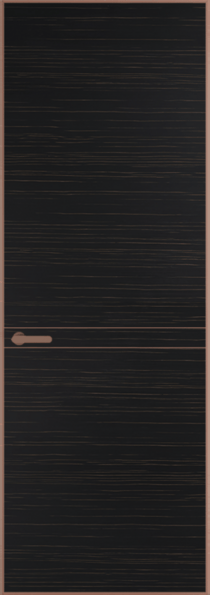 Межкомнатная дверь Profil Doors 11 VA шпон Медь Натуральный шпон ESPRESSO 1042S (г)