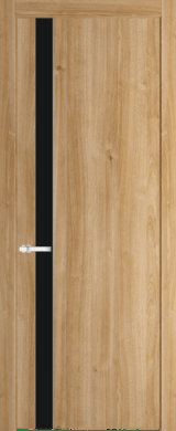 Межкомнатная дверь Profil Doors 18 NW Монохром черный Дуб Карамель