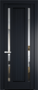 Межкомнатная дверь Profil Doors 3.5.1 PM Прозрачное Нэви Блу (RAL 7016)