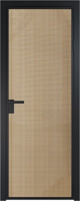 Алюминиевая дверь Profil Doors 1 AG Черный матовый RAL9005 Кризет Золото