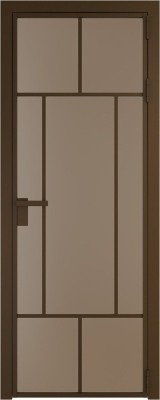 Алюминиевая дверь Profil Doors 10 AG Деорэ Монохром капучино