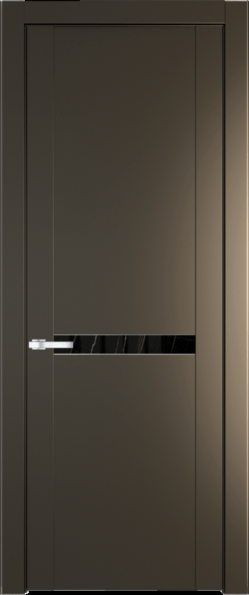 Межкомнатная дверь Profil Doors 1.4 P Неро мрамор Перламутр бронза