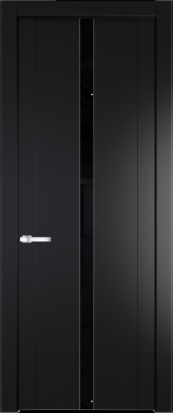 Межкомнатная дверь Profil Doors 1.8 P Черный лак Блэк
