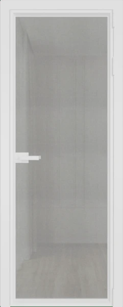 Алюминиевая дверь Profil Doors 1AV Вайт Рэте