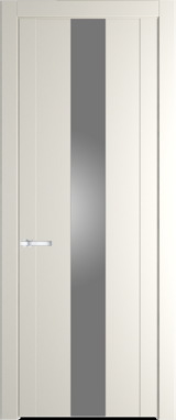 Межкомнатная дверь Profil Doors Orange 1.9P.O Монохром серебро (серебро матлак) Перламутр белый
