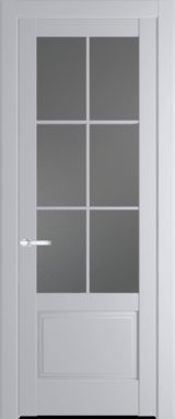 Межкомнатная дверь Profil Doors 4.2.2 (p.6) Лайт Грей (RAL 870-01) Графит