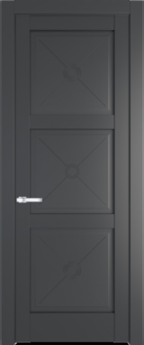Межкомнатная дверь Profil Doors 1.4.1 PM Графит (Pantone 425С)