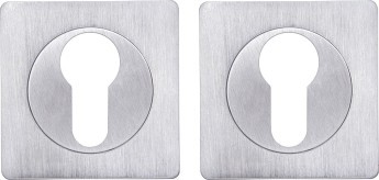 Накладка Ajax (Аякс) под цилиндр ET.K.JK51 (ET JK) SSC-16 сатин.хром