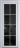 Межкомнатная дверь Profil Doors 1.1.2 (p.8) Черное тонированное Вайт (RAL 110 96 02)