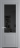 Межкомнатная дверь Profil Doors 1.2.2 PD Черное тонированное Смоки (RAL 870-02)