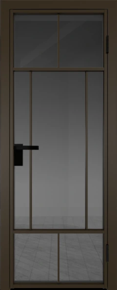 Алюминиевая дверь Profil Doors 10 AG Деорэ Тонированное