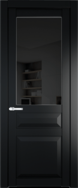 Межкомнатная дверь Profil Doors 1.5.3 PD Черное тонированное Блэк
