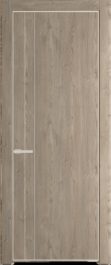 Межкомнатная дверь Profil Doors 12 NE Каштан темный Вайт
