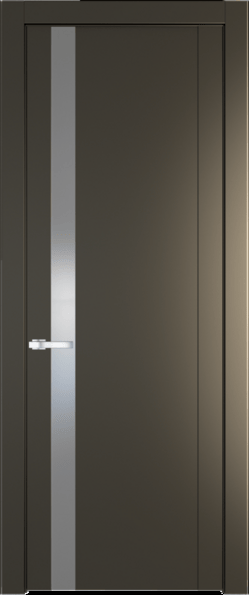 Межкомнатная дверь Profil Doors 1.2 P Lacobel Серебряный лак Перламутр бронза