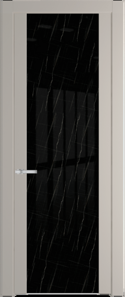 Межкомнатная дверь Profil Doors 1.7 P Неро мрамор Сэнд