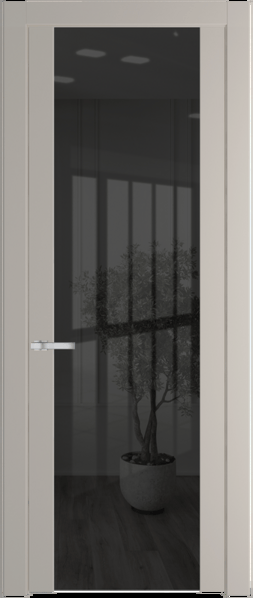 Межкомнатная дверь Profil Doors 1.7 P Зеркало Grey Вайт (RAL 110 96 02)