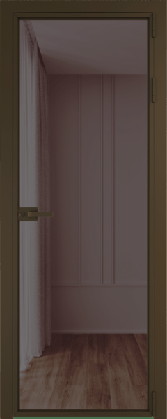 Алюминиевая дверь Profil Doors Orange 1AX.O Золотистая бронза Деорэ