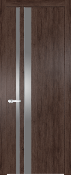 Межкомнатная дверь Profil Doors 20 NW Lacobel Серебряный лак Дуб Тобакко