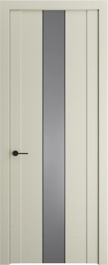 Межкомнатная дверь Profil Doors Orange 1.9P.O Монохром серебро (серебро матлак) Перламутр белый Элегант