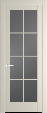 Межкомнатная дверь Profil Doors 4.1.2 (p.8) Кремовая Магнолия (RAL 120-04) Графит