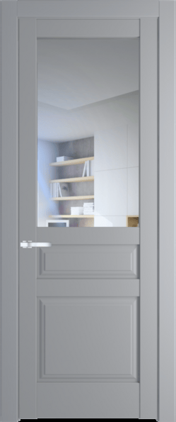 Межкомнатная дверь Profil Doors 4.5.3 PD Смоки (RAL 870-02) Прозрачное