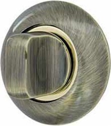 Ручка Armadillo (Армадилло) поворотная BK6.R.LD54 (BK6) AB/GP-7 бронза/золото