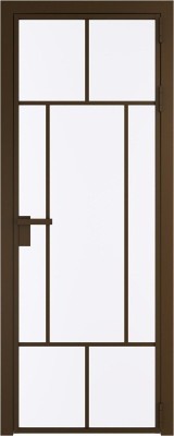 Алюминиевая дверь Profil Doors 10 AG Деорэ Монохром белый просветленный