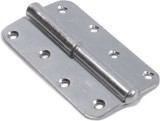 Петля skobis (СКОБИС) накладная ПН-110 цинк белый, левая