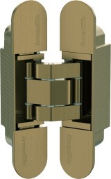 Петля Armadillo (Армадилло) скрытой установки U3D3000.VPG AB бронза TECH