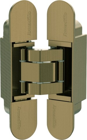 Петля Armadillo (Армадилло) скрытой установки U3D3000.VPG AB бронза TECH