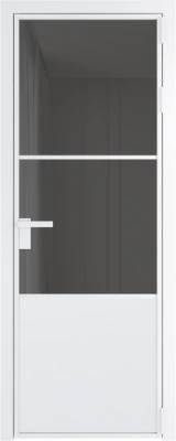 Алюминиевая дверь Profil Doors 20 AG Вайт Тонированное