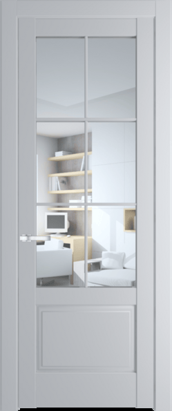 Межкомнатная дверь Profil Doors 4.2.2 (p.6) Лайт Грей (RAL 870-01) Прозрачное
