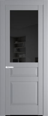 Межкомнатная дверь Profil Doors 4.5.3 PD Смоки (RAL 870-02) Черное тонированное