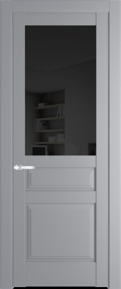 Межкомнатная дверь Profil Doors 4.5.3 PD Смоки (RAL 870-02) Черное тонированное