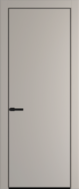 Межкомнатная дверь Profil Doors Orange 1 PE.O Сэнд Черный матовый RAL9005