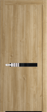 Межкомнатная дверь Profil Doors 1.4 N Черный лак Дуб Карамель