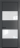 Межкомнатная дверь Profil Doors 22 PA Черный матовый RAL9005 Лак классик Графит (Pantone 425С)